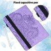 Samsung Galaxy Tab S2 9.7 T815 Peacock Pattern Flip Leather Case Purple - 6