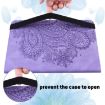 Samsung Galaxy Tab S2 9.7 T815 Peacock Pattern Flip Leather Case Purple - 7