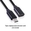 USB-C Male to Female PD Power Extension Cable, 1m Length - 6