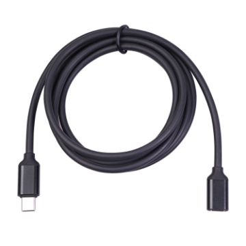 USB-C Male to Female PD Power Extension Cable, 1.5m Length - 1