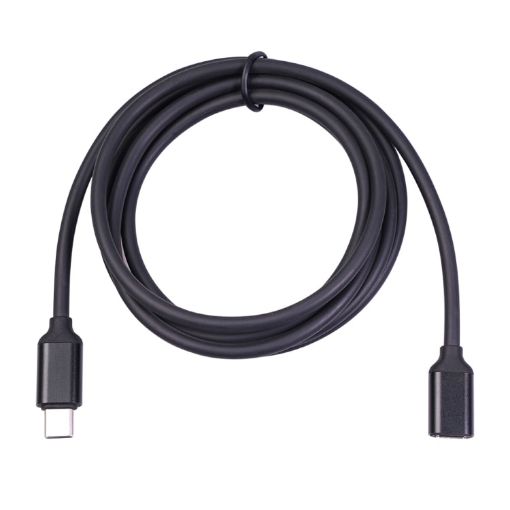 USB-C Male to Female PD Power Extension Cable, 1.5m Length - 1