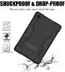 Samsung Galaxy Tab A7 10.4 (2020) Shockproof Case with Holder - Black - 5