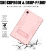 Samsung Galaxy Tab A7 10.4 (2020) Shockproof Case with Holder, Rose Gold - 6