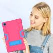 Shockproof Case for Samsung Galaxy Tab A7 10.4 (2020) - Rose Red/Blue - 6