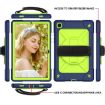 Samsung Galaxy Tab A7 10.4 Case, Silicone + PC, Navy Blue/Yellow-Green - 2