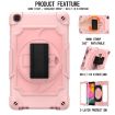 Samsung Tab A 8.0 (2019) T290 Shockproof Case with Holder - Rose Gold - 2