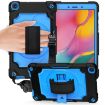 Samsung Tab A 8.0 (2019) T290 Shockproof Case with Holder - Black/Blue - 1
