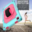 Samsung Galaxy Tab A7 10.4 Case 360 Rotation Shockproof Mint/Rose - 6