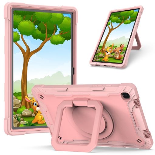 Samsung Galaxy Tab A7 10.4 Case Shockproof Silicone PC Rose Gold - 1