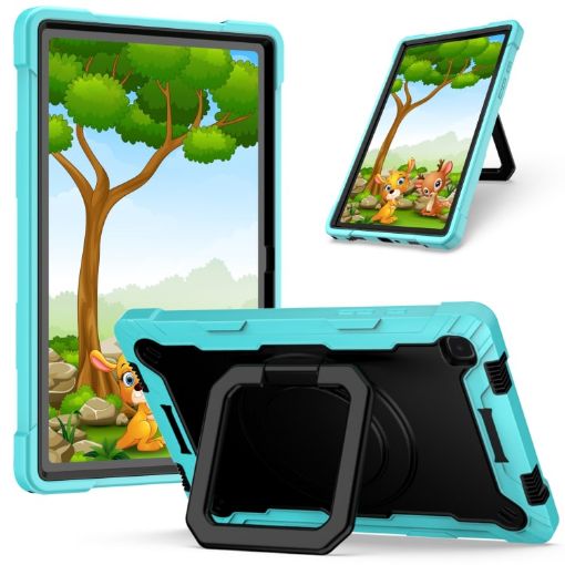 Shockproof Case for Samsung Galaxy Tab A7 10.4 (2020) with Wristband Holder - 1