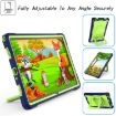 Samsung Galaxy Tab A7 10.4 Case T500/T505 Shockproof Silicone PC Navy - 2