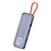 ROCK TR06 6-in-1 USB-C Docking Station with RJ45 for Multi-function Use - 1