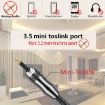 EMK 5m Digital Optical Audio Cable OD6.0mm Toslink to Mini Toslink - 6