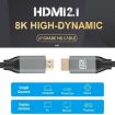8K HDMI 2.1 Cable 120Hz High Dynamic, 2m Length - 4