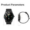 H6 1.28" Touch Screen Smart Watch, IP67 Waterproof, Bluetooth Call, Black - 2