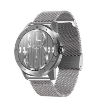 MX12 Smart Watch - 1.3" IPS, IP68 Waterproof, Bluetooth Call, Steel Strap - 1