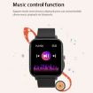 P6 1.54" TFT Smartwatch, IP68 Waterproof, Bluetooth Call, Sleep & Heart Rate Monitoring (Black) - 9