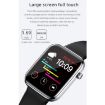 Z15 1.69" Touch Screen Smart Watch, IP67 Waterproof, Red, Health Monitoring - 5