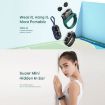 Remax TWS-15 Bluetooth 5.0 Wristband Style True Wireless Earphone Black - 4