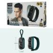 Remax TWS-15 Bluetooth 5.0 Wristband True Wireless Earphone Green - 3
