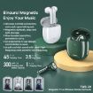 Remax TWS-23 Bluetooth 5.0 True Wireless Stereo Earphones - White - 6