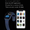 DW35PRO 1.75" IPX7 Waterproof Smart Watch, Steel Strap Rose Gold - 9