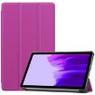 Samsung Galaxy Tab A7 Lite T225 Purple Leather Case with Holder - 1