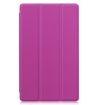 Samsung Galaxy Tab A7 Lite T225 Purple Leather Case with Holder - 2