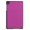 Samsung Galaxy Tab A7 Lite T225 Purple Leather Case with Holder - 3