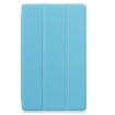 Samsung Galaxy Tab A7 Lite T225 Sky Blue Leather Case with Holder - 2