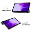Samsung Galaxy Tab A7 Lite T225 Sky Blue Leather Case with Holder - 5