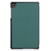 Samsung Galaxy Tab A7 Lite T225 Dark Green Leather Flip Case with Holder - 3
