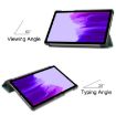 Samsung Galaxy Tab A7 Lite T225 Dark Green Leather Flip Case with Holder - 5