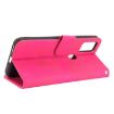 Ulefone Note 11P Rose Red PU Leather Flip Case with Card Slots & Holder - 4