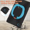 Samsung Galaxy Tab A7 10.4 (2020) T500/T505 Protective Case Black+Blue - 3