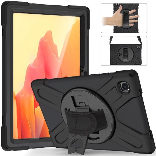 Shockproof Case for Samsung Galaxy Tab A7 10.4 2020 with Holder & Straps - 1