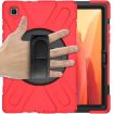 Shockproof Red Case for Samsung Galaxy Tab A7 10.4 2020 with Straps & Protector - 2
