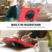 Shockproof Red Case for Samsung Galaxy Tab A7 10.4 2020 with Straps & Protector - 5
