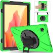 Shockproof Green Case for Samsung Galaxy Tab A7 10.4 2020 with Straps - 1