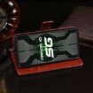 Ulefone Armor 10 5G Leather Case with Holder & Card Slots - Black - 5