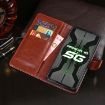 Ulefone Armor 10 5G Rose Red Leather Case with Holder & Card Slots - 6