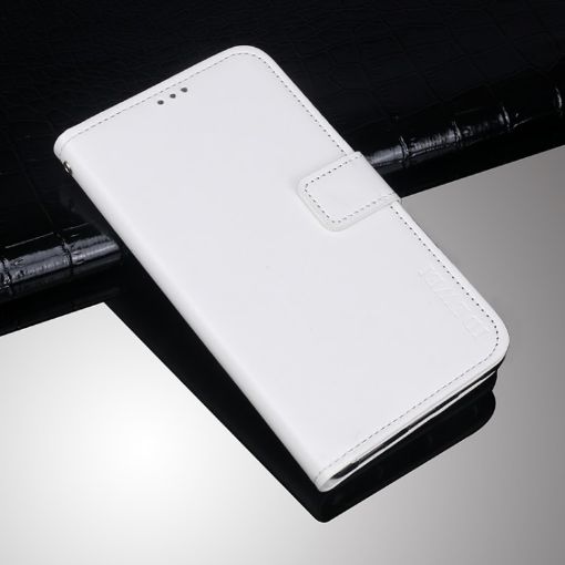 Ulefone Armor 10 5G White Leather Case with Holder & Card Slots - 1