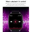 GT20 1.69" TFT Smart Watch, IP67 Waterproof, Steel Strap Silver - 7