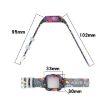 Garmin Vivofit JR3 Peacock Silicone Printing Watch Band Replacement - 4