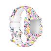 Garmin Vivofit JR3 Silicone Watch Band - Facial Makeup Design - 1