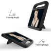 Samsung Galaxy Tab A7/S6/S5e/S6 Lite Shockproof Case with Holder - Black - 5