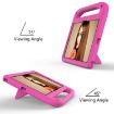 Samsung Galaxy Tab A7 10.4 (2020) Shockproof Case with Holder - Rose Red - 5