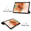 Samsung Galaxy Tab S7 Lite/FE T730/T735/T736 Black Flip Case with Holder - 4