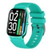 F37 1.69" TFT Smart Watch, IP67 Waterproof, Temp/Heart/BP Monitor, Green - 1