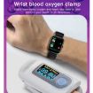 F37 1.69" TFT Smart Watch, IP67 Waterproof, Temp/Heart/BP Monitor, Green - 5